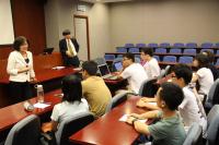 Professor Cecilia Chun (left) and Professor Kenneth Young hosted the workshop